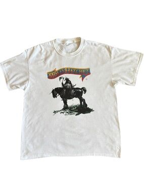 Vintage Y2K Molly Hatchet Band Merch Concert Tour T-Shirt
